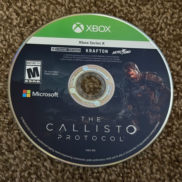 Microsost Xbox Series X The Callisto Protocol Video Game Rated M For Mature PR O - Picture 3 of 3